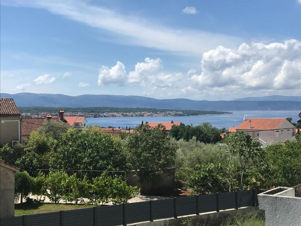 Lovely Sea View House In Malinska Island Krk Екстериор снимка